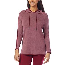 Rhonda Shear Heathered Luxe Pullover Hoodie