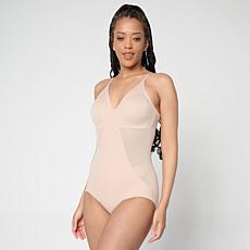 Rhonda Shear Mesh Bodysuit with Removable Pads