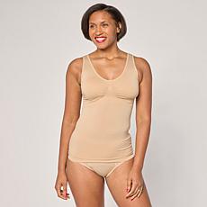 Rhonda Shear Seamless Tank with Removable Pads
