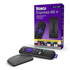 Roku Express 4K+ Streaming Player with Voice Remote