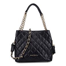Ron White Easton Quilted Nappa Leather Satchel Bag