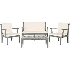 Safavieh Bradbury 4-piece Outdoor Living Set