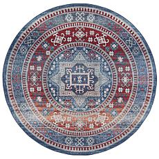 Safavieh Kazak Blanche 6'7" x 6'7" Round Rug