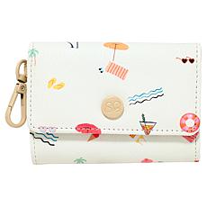 Samantha Brown Printed Card Case Wallet