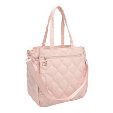 Samantha Brown To-Go Anti-Theft Quilted Satchel