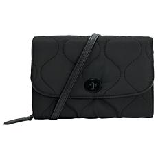 Samantha Brown To-Go RFID Quilted Crossbody Clutch