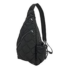 Samantha Brown Wavy Quilt Convertible Sling Bag