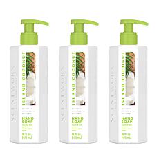 ScentWorx by Slatkin + Co. 3-pack Island Coconut Liquid Hand Soap
