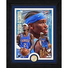 Shai Gilgeous-Alexander 13"x16" Framed Collectible with Bronze Coin