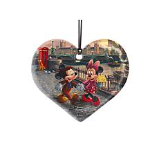 Shaped Acrylic Print - Disney (Mickey and Minnie in London) 