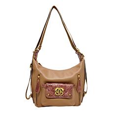 Sharif Legacy Convertible 3-in-1 Leather Hobo Bag