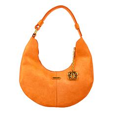 Sharif Legacy Pearlized Nubuck Leather Hobo