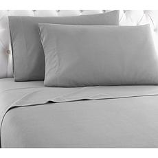 Shavel Home Micro Flannel Solid Color Sheet Set - Queen