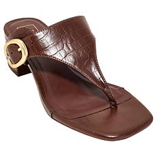 SHUSHOP® Elodie Buckle Thong Sandal