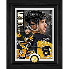 Sidney Crosby 13"x16" Framed Collectible with Bronze Coin