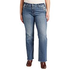 Silver Jeans Co. Plus Size Suki Mid Rise Slim Bootcut Jeans