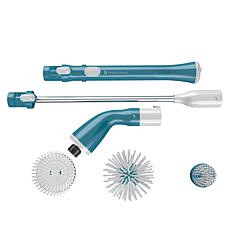 Simply Natural Electric Spin Brush Scrubber with Extension Pole