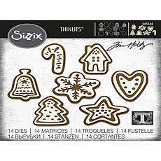 Sizzix Thinlits Dies By Tim Holtz - Christmas Cookies