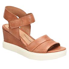 Sofft Samyra Leather Sporty Wedge Sandal