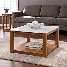 Southern Enterprises Devonly Square Cocktail Table