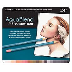 Spectrum Noir AquaBlend 24-piece Watercolor Pencil Set