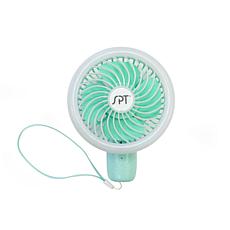 SPT SF-007B Personal Hand-Held Fan - Green