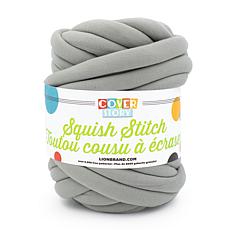 Squish Stitch Jumbo-Weight Polyester Yarn, 26 Yards