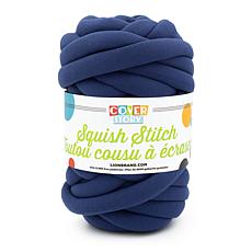 Squish Stitch Jumbo-Weight Polyester Yarn, 26 Yards