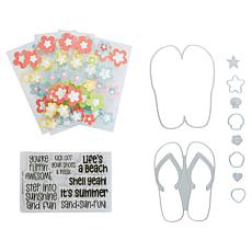 Stamps of Life Sandals Fold-It Card Kit