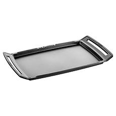 Staub Cast Iron 18.5" X 9.8" Double Burner Griddle / Plancha
