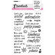 Studio Light SL Clear Stamp Let's Be Weird Essentials nr.120