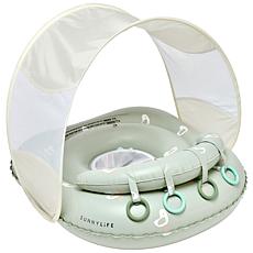 SUNNYLiFE Sammy the Seagull Interactive Inflatable Baby Float - Green 