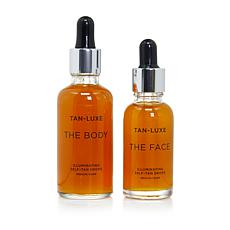 Tan Luxe Medium/Dark Face and Body Illuminating Self Tan Drops