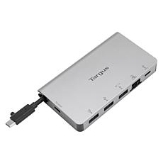 Targus USB-C Ethernet Adapter with 3 USB-A Ports 1 USB-C Port