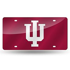 Team Colored Laser Tag License Plate-Indiana University