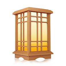 Techko SJL-602-1 Solar Zen Lantern - 24.5" H