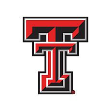 Texas Tech University Distressed Logo Cutout Sign