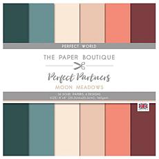 The Paper Boutique Perfect Partners - Moon Meadows 8" x 8" Solids
