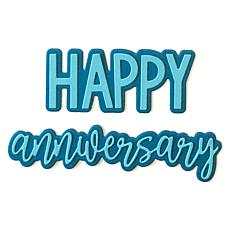 The Stamps of Life Cheerful Happy Anniversary Die Set