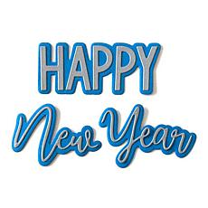 The Stamps of Life Cheerful Happy New Year Die Set