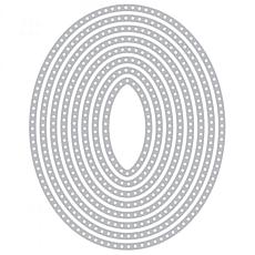 The Stamps of Life Dotted Ovals Shape Die Set