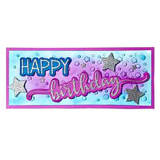 The Stamps of Life Happy Birthday Slimline Card Die Set