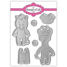 The Stamps of Life Little Peeps Giraffe & Horse Dies