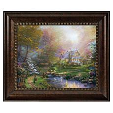 Thomas Kinkade A Mother's Perfect Day - 16" x 20" Brushstroke Vigne...
