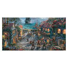 Thomas Kinkade Disney Pirates of the Caribbean - 16" x 31" Gallery ...