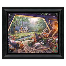 Thomas Kinkade Disney Snow White and the Seven Dwarfs - 16" x 20" B...