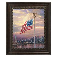 Thomas Kinkade The Light of Freedom - 16" x 20" Brushstroke Vignette