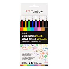Tombow MONO Drawing Pens 8-Pack - Size 03
