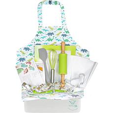 Tovla Jr. Kids Baking Gift Set with Storage Case - Dinosaur