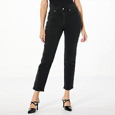 Tower Hill by Christie Brinkley Frayed Sideseam Jean